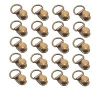 FRCOLOR 40pcs High-top Boot Eyelet Hook Set Metal Boot Shoes Buckles Shoelace Repair Buckles