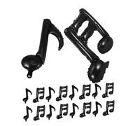 FRCOLOR 40pcs Musical Note Balloons Aluminum Foil Decoration for Music Themed Parties Concerts and Band Events Quick Setup Indoor Outdoor Use Unique Design