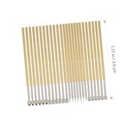 FRCOLOR 40pcs Spring Testing Probe Pins for Electronic Pcb Conductive Testing Includes Round Flat and Umbrella Heads Replacement Test Probes for Precise Electrical Inspection