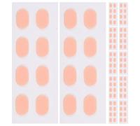 FRCOLOR 48pairs Glasses Nose Pads Slip Cushioned Soft Adhesive Eyeglass Nose Pad Replacements for Long Hours Wear