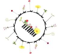 FRCOLOR 48pcs Sprout Hair Clips for Women and Decorative Hair Accessories for Everyday Styling and