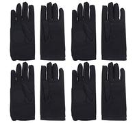 FRCOLOR 4pairs Elastic Work Gloves Protective Gloves for Industrial Use Moisturizing for Men Etiquette for Jewelry Store Hand Protective Covers for Shop and Car