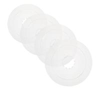 FRCOLOR 4pcs Bike Chain Protector Cover for Mountain Bikes with Plastic Rear Sprocket Guard, Enhanced Protection and Comprehensive Coverage for Competitive Racing and Off-road Rides