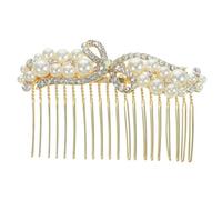 FRCOLOR 4pcs Bride Wedding Hair Comb Rhinestone Bridal Jewelry Accessory for Bridesmaids