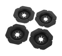 FRCOLOR 4pcs Car Wiper Arm Hole Protective Cover Silicone Universal Fit Front Wiper Arm Hole Guard Comprehensive Coverage Vehicle Accessory for Dust and Debris Protection