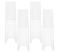 FRCOLOR 4Pcs Clarinet Reed Storage Holder Case Saxophone Reed Carrying Box Plastic Protective Container Alto Tenor Soprano Sax Music Accessories