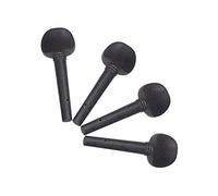 FRCOLOR 4pcs Ebony Wood Violin Tuning Pegs String Instrument Accessories Violin Replacement