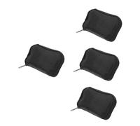 FRCOLOR 4pcs Elastic Band Secure Blood Pouch Travel Case Mesh Pouch Portable Organizer for Supplies