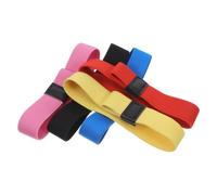 FRCOLOR 4pcs Elastic Lunch Box Strap, Nylon Bento Box Belt Replacement with Universal Fit and Elastic Security, for Classroom and Picnic Use, Reusable Cinch Bands for Food Containers