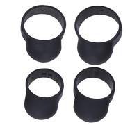 FRCOLOR 4pcs Ethereal Drum Finger Covers for Steel Tongue Drum, Scratch Resistant Silicone and Plastic Finger Sleeves, for Musical Instrument Lovers and Beginners