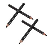 FRCOLOR 4pcs Eyebrow Pencil Set Soft Wooden Brow Makeup Pencil for Shaping Natural Black and Brown Easy to Apply and Define Eyebrows for Daily Use and Makeup Beginners