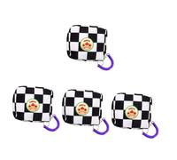 FRCOLOR 4pcs Female Supply Reusable Period Pouch Compact and Portable for Daily Use Sanitary Napkin Holder