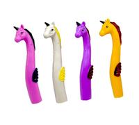 FRCOLOR 4PCS Flying Horse Finger Puppets Mini Finger Doll for Random Color Interactive Storytelling Plaything for Parent Bonding and Role Playing Fun Random Color