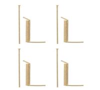 FRCOLOR 4pcs Hair Claw Spring Part Small Spring Clips 1.49x0.04x0.04in Sturdy Clamping Force Smooth Surface Professional Salon DIY Users Accessories