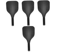 FRCOLOR 4pcs Hairspray Face Protector Black Salon Hairdressing Cover for Barber