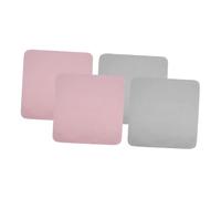 FRCOLOR 4pcs Large Eyeglasses Cleaning Cloths Ultrafine Microfiber Lens Cleaner for Glasses Sunglasses Camera Lenses Cell Phones Laptops Scratch-Resistant Fabric for Vision