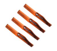 FRCOLOR 4pcs Mens Styling Comb Oil Hair Brush Folding Hair Comb Hairdressing Oil Perfect Barbers Stylists