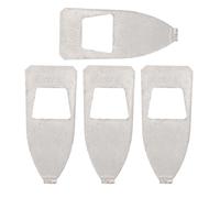 FRCOLOR 4pcs Metal Violin Bow Tip Replacement Kit Easy Install Violin Bow Repair Accessories for Enhanced Sound Precision and Broad Compatibility