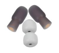 FRCOLOR 4pcs Noise Reducing Silicone Drumstick Mute Covers Fit Protective Tips for Quiet Practice and Performances Soft Strike Drum Mute Dampers for Various Drumsticks