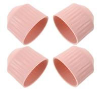 FRCOLOR 4pcs Non Slip Door Knob Grip Covers for Easy Opening with Silicone Material and Protective Anti-Collision Design Suitable for Seniors and Arthritis Patients for Home Use