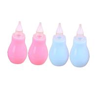 FRCOLOR 4pcs Nose Cleaner Gentle Mucus Removal for Congestion Relief Soft Spout for Newborns Durable Easy to Use for Airway Support