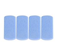 FRCOLOR 4pcs Pedicure Stone Callus 3.94x1.97x0.79 Inch Glass Foot File Remove Calluses Easy Trimming High-Heel Addicts Enthusiasts Home Use