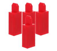 FRCOLOR 4pcs Piano Tuning Hole Plugs Red Precision Tools for Keyhole Repair Compatible with Various Piano Models for Musicians and Technicians