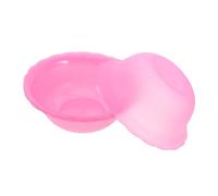 FRCOLOR 4pcs Plastic Wash Basins Flower-edge Washbasin Stackable for Camping Home Kitchen Bathroom Use