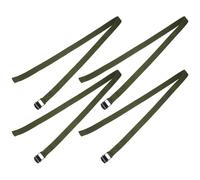 FRCOLOR 4pcs Quick Release Duty Belt for Men with Wear-resist Nylon and Zinc Iron Material, Multi-function Strap for Camping and Hunting Outdoor Activities