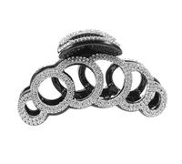 FRCOLOR 4pcs Rhinestone Claw Hair Clips Large Jaw Clips for Long Hair for Women Girls Party Wear