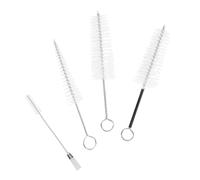 FRCOLOR 4Pcs Saxophone Cleaning Brushes with Nylon Bristles for Sound Hole Mouthpiece Wind Instruments Compact Portable Musical Instrument Supply for Flute Clarinet and Sax Beginners