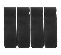 FRCOLOR 4pcs Shaver Case Shaver Storage Safety Razor Case Razor Carrying Case Shaving Fits Barber Bag Razor Covers Razor for Men Travel Razor Cover Portable Man Suitcase Leather