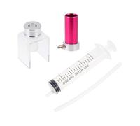 FRCOLOR 4Pcs Silicone Lipstick Mold Kit DIY Lip Balm Craft Tool Carving Head and Ring for Portable Cosmetic Mould Making