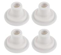 FRCOLOR 4pcs Silicone Seal Ring for Electric Toothbrush Head Replacement, Waterproof Protective Gasket Compatible with Philips Hx6 Series, Oral Care Maintenance Accessory