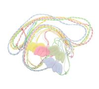 FRCOLOR 4pcs Small Pet Harness Leash Set Angel Wings, Nylon Vest Style Hamster Leash for Dwarf Rabbits, Chinchillas, Rats, and Hedgehogs - Escape-Proof Traction Rope for Outdoor Walks