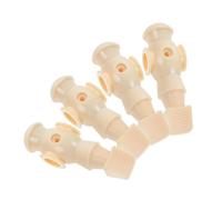 FRCOLOR 4pcs Table Football Player Figures Ergonomic Dolls for Standard Foosball Tables Reliable Game Accessories with Controlled Ball Feel Simple Elegant Design for All Players