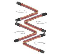 FRCOLOR 4pcs Ukulele Strap Cotton Ukulele Straps Instrument Sling Bohemian Style Comfortable Fit Soft to The Touch for Supporting Different Music Styles and Performance