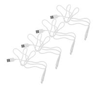 FRCOLOR 4pcs USB Charging Cable for Cordless Water Flosser Fast Charging Cord Compatible with Oral Irrigators Reliable Power Supply for Travel and Home Use