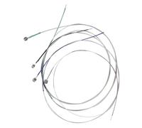 FRCOLOR 4pcs Violin Metal Strings Replacement Set Durable Violin Accessories for Practice and Tension for Sound
