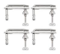 FRCOLOR 4pcs Violin String Adjusters Durable Metal Tuning Tools for Violins Easy to Use for Beginners Enthusiasts