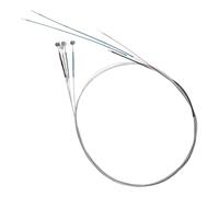 FRCOLOR 4pcs Violin String Set Steel Wire Replacement for 4/4-3/4 Violins Full Set Musical Instrument Accessories