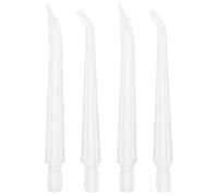 FRCOLOR 4pcs Water Flosser Replacement Tips for Dental Irrigator Professional Grade Nozzle Jet Tips with Quick Secure Installation Targeted Irrigation for Precise Oral Cleaning Sprayer