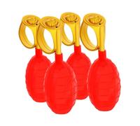 FRCOLOR 4pcs Water Spray Ring Prank with Spray Creative Tricky Ring for Party Favors and April Fool's Day Fun for Festival and Prank Entertainment