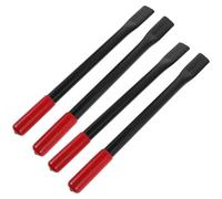FRCOLOR 4pcs Wheelchair Brake Handle Extenders 10.83-inch with Red Caps, Parking Brake Lever Extensions for Manual and Electric Wheelchair Mobility Aids, Suitable for Adults and Seniors