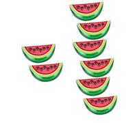 FRCOLOR 4sets 2pcs Cute Watermelon Brooch Pins for Women Fun Fruit Design Collar Clips Shawl Badge Jewelry for Parties Ceremonies and Everyday Wear Accessorize Your Outfits 2pcs*4
