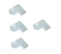 FRCOLOR 4sets Cosmetic Nail Art Sponge Gel Polish Applicator Makeup Sponge Set Portable 24pcs*4
