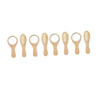 FRCOLOR 4sets Portable Mirror Hair Brush Set Folding Brush Set Mirror for Women