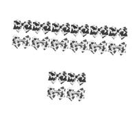 FRCOLOR 4sets Ribbon Hair Clips for Women Resin Bowknot Hair Clips for Women 4pcs*4