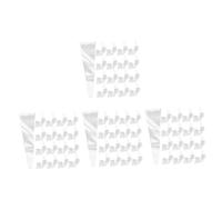FRCOLOR 4sets Transparent Flower Bouquet Wrapping Sleeves Practical Single Stem Floral Packaging Bags Convenient Opp Packing Sleeves for Florists and Flower Shops Elegant Design 100pcs*4