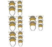 FRCOLOR 4sets Year Headband Hair Band Delicate Decor for Spa Party Headband for Festival 5pcs*4